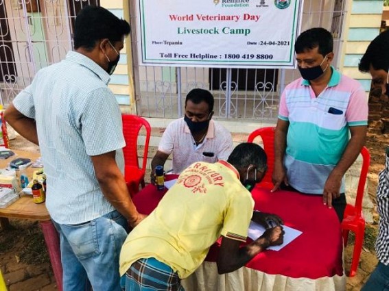 Reliance Foundation observed World Veterinary Day 2021 Reliance Foundation observed World Veterinary Day 2021